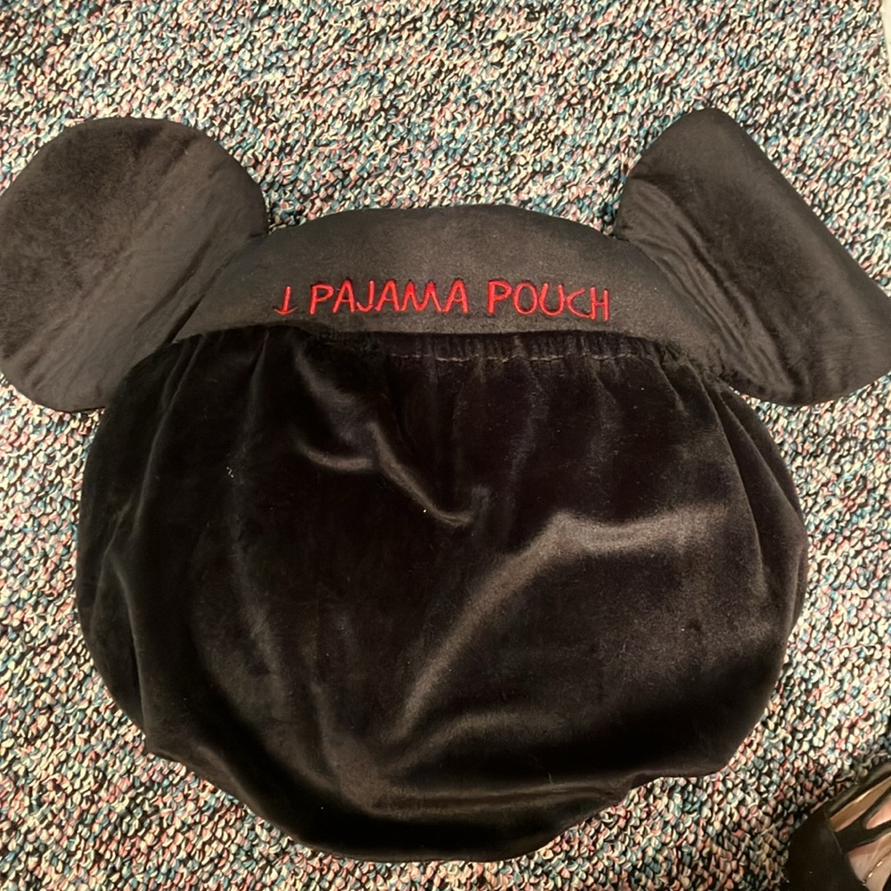 Vintage 2000’s Mickey Mouse pajama pouch Pillow - Picture 2 of 6